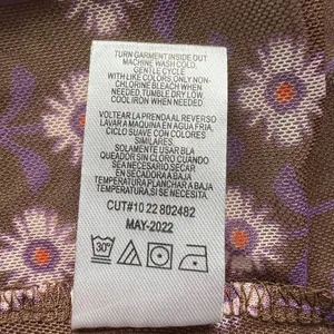 Lavender Moon Shirt Womens XL Sheer Mesh Floral Print Long Sleeve Retro Preppy thumbnail 14