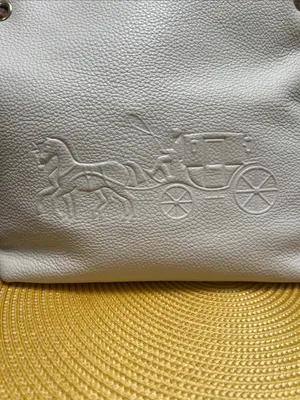 Coach Andy Tote with Embossed Horse and Carriage on Front thumbnail 2