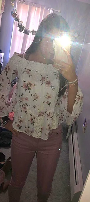 American Eagle Floral Top thumbnail 1