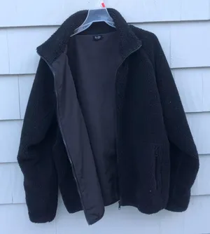 Brandy Melville Black Oversized Jacket thumbnail 4