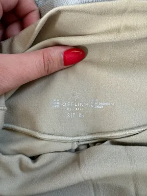 aerie crossover leggings thumbnail 4