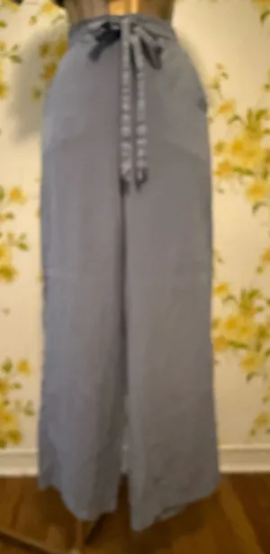 Thread & Supply Light Gray Wide-Leg Pants size XS thumbnail 1