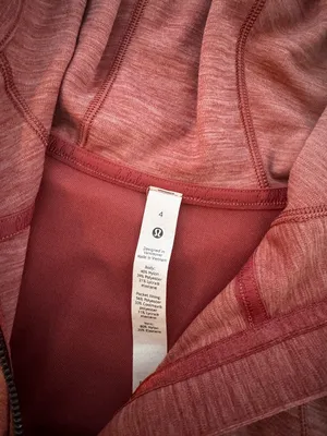Lululemon Hooded Define Jacket Brier Rose Size 4 thumbnail 6