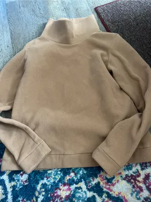 Dudley Stephen’s Women's Camel Mock Neck Cozy Sweater thumbnail 3