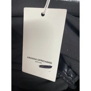 Amanda Uprichard Size Small Black Durand Faux Leather Mini Dress Brand New thumbnail 6