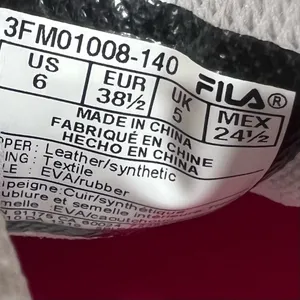 FILA Women’s Disrupter II Contrast Piping White Pink Yellow Shoe Size 6 #991 thumbnail 5