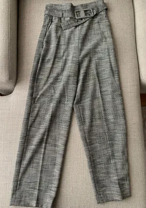 ZARA High Waisted Pants thumbnail 1