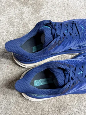 Hoka One One Women’s Clifton 9 Sneaker Shoes Running in Evening Sky Blue 10B thumbnail 5