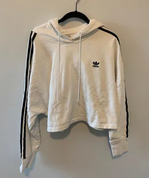 Cropped White Sweatshirt thumbnail 2