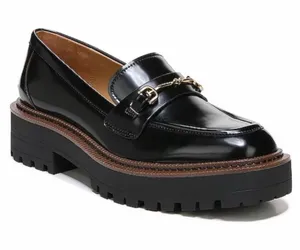 Sam‎ Edelman Laurs Platform Lug Sole Horsebit Loafer in Black Size 7.5 thumbnail 1