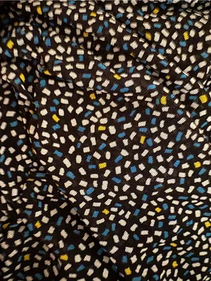DKNY Black One-Shoulder Polka Dot Top thumbnail 3