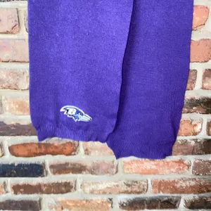 NFL Baltimore Ravens Purple Knit Scarf Women's thumbnail 2