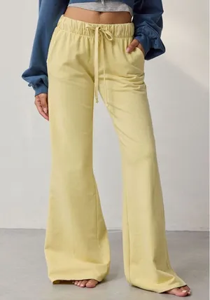 Urban Outfitters Yellow Flare Sweatpants thumbnail 1