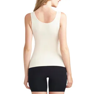 Yummie Womens Madelyn Seamless Shaping Tank Top YT5-104 Nude Brown S/M thumbnail 7