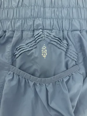 Free People Movement Get Your Flirt On Shorts Cloudy Waters thumbnail 6