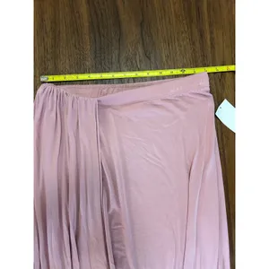 Free People FP Beach Womens Ruched Daphne Pull-on Midi Skirt Pink Size XS NWOT thumbnail 6
