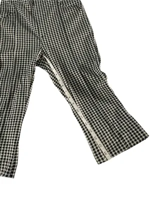 Anthropologie Maeve Gingham Capri Pants Women’s 4 High Rise Cropped Stretch thumbnail 8