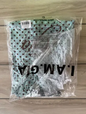 I.AM.GIA Blare Hoodie Polka Dot Blue Medium NWT thumbnail 15