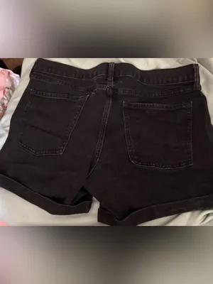 Old Navy Black Women's Denim Shorts thumbnail 3