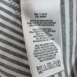 Michael Michael Kors Striped Knit Panel A-line‎ Skirt White Grey 4 thumbnail 11