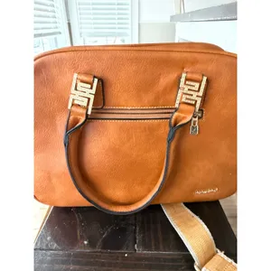 Montana West Top Handle Satchel Bag Crossbody Strap Boho Western Cognac Rustic thumbnail 6