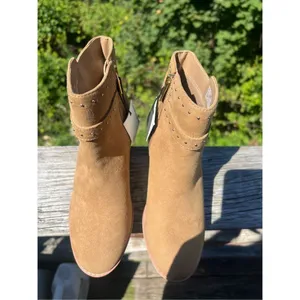 Anne Klein Pamela Booties Natural Sz 5.5 NWT thumbnail 6