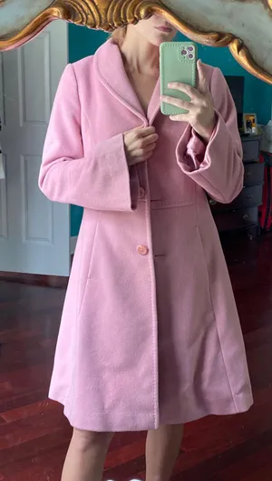 Katherine Kelly Coat Pink Size 10 thumbnail 2