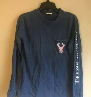 Jadelynn Brooke size small navy T-shirt‎ thumbnail 1