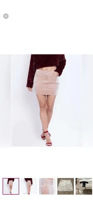 Forever 21 Tan and White Mini Skirt Casual thumbnail 6