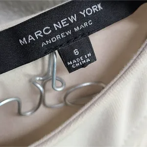Marc‎ New York Nude Sleeveless Shift Dress Size 6 thumbnail 4