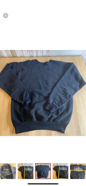 Disney land the happiest place on earth crew neck pullover land Resort size small thumbnail 2