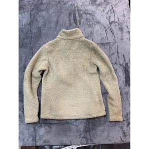Patagonia Los Gatos Quarter-Zip Fleece Pullover Women Tan Beige Medium thumbnail 4
