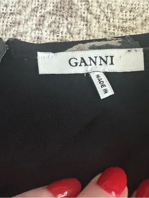 Ganni Carlton Georgette Dress | 36 thumbnail 5