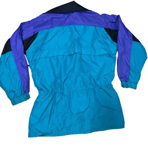 Columbia Sportswear Jacket Womens Medium Teal Purple Black Windbreaker thumbnail 4