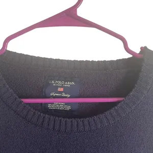 U.S. Polo ASSN Men's Size Large‎ Navy Blue Pullover Crew neck Sweater thumbnail 5