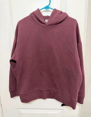 Zara Burgundy Sweatshirt thumbnail 1