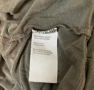 American Eagle Soft & Sexy Bell Sleeve Tee Gray Strappy V-neck thumbnail 8