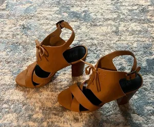 Block Heel Sandals Size 7.5 thumbnail 3