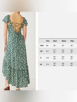Rewind Light Blue Floral Maxi Dress thumbnail 5