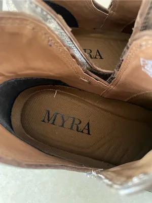 Myra Tentor Western Leather Side V Cutout Ankle Boots Coastal Cowgirl Size US 8 thumbnail 5