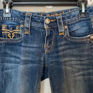 Dark Wash Rock Revival Calli Jeans thumbnail 6