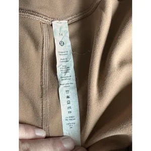 Lululemon Align High-Rise Leggings 25 Sz 14 Dusty Clay Hidden Pocket Activewear thumbnail 9