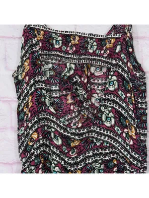 American Eagle Outfitters Women's Medium Boho Print Romper thumbnail 6