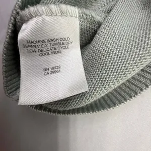 Draper's & Damon's Short Sleeve Pointelle Knit Sweater Sage Green thumbnail 11