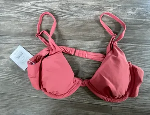 ANDIE BIKINI TOP Pink Size M thumbnail 1