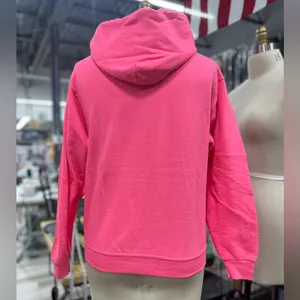 Jerzees Neon Pink Hoodie M thumbnail 6