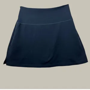 Girlfriend Collective Skort Tennis Skirt Women Medium Midnight Blue Side Slits‎ thumbnail 3