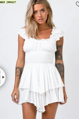 Princess Polly Love Galore Romper thumbnail 3