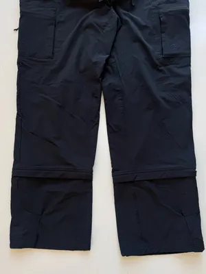 Mountain HardWear Zip Off Hiking Cargo Pants Black Size 12 thumbnail 4