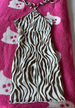 Princess Polly Zebra print dress thumbnail 1